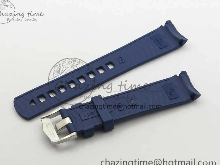 0115 Seamaster Diver 300M ORF 1:1 Best Edition Blue Ceramic Blue Dial on SS Bracelet A Breathable 7869